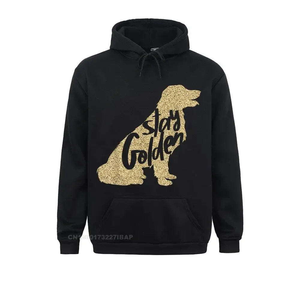 

STAY GOLDEN Retriever DESIGNER MENS LADIES AND YOUTH Hoodie Sweatshirts for Men Party Hoodies Prevailing Clothes Vintage