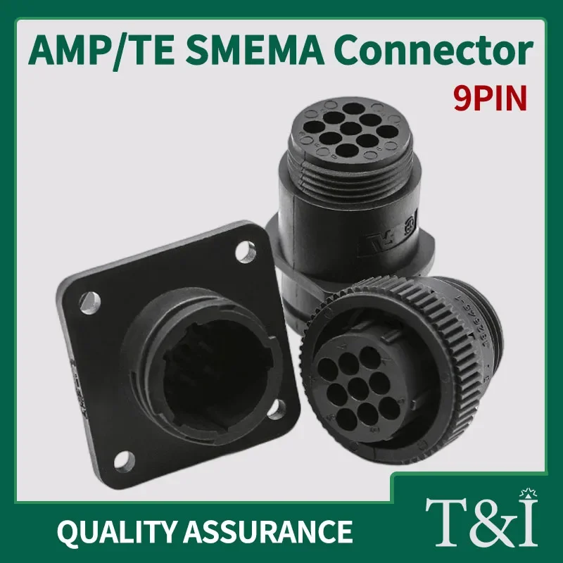 1 Set 9Pin AMP/TE SMEMA Type 183079 182922 182643 Auto Sensor Plug&Socket SMT Aviation Connector For Car