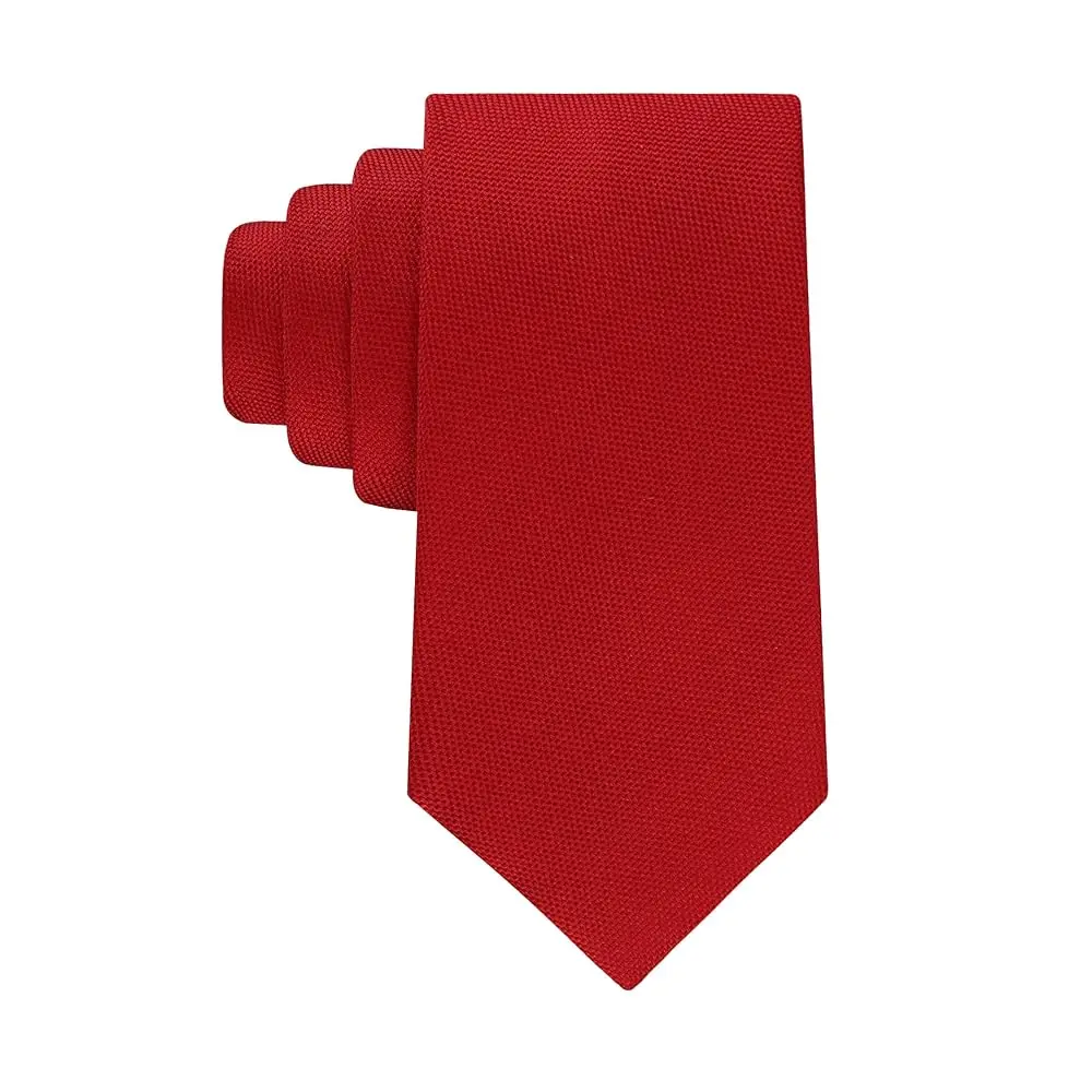 Men's Core Oxford Solid Tie  Classic Business & Formal Neckwear