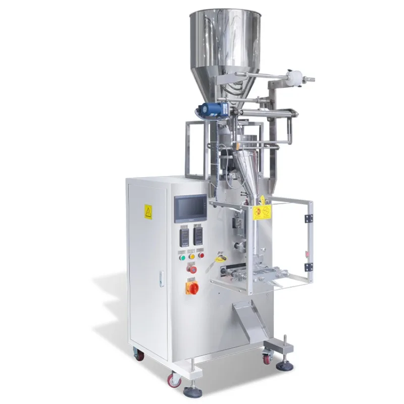 Automatic granule packaging machine, granule packaging machine, white sugar weighing packaging machine