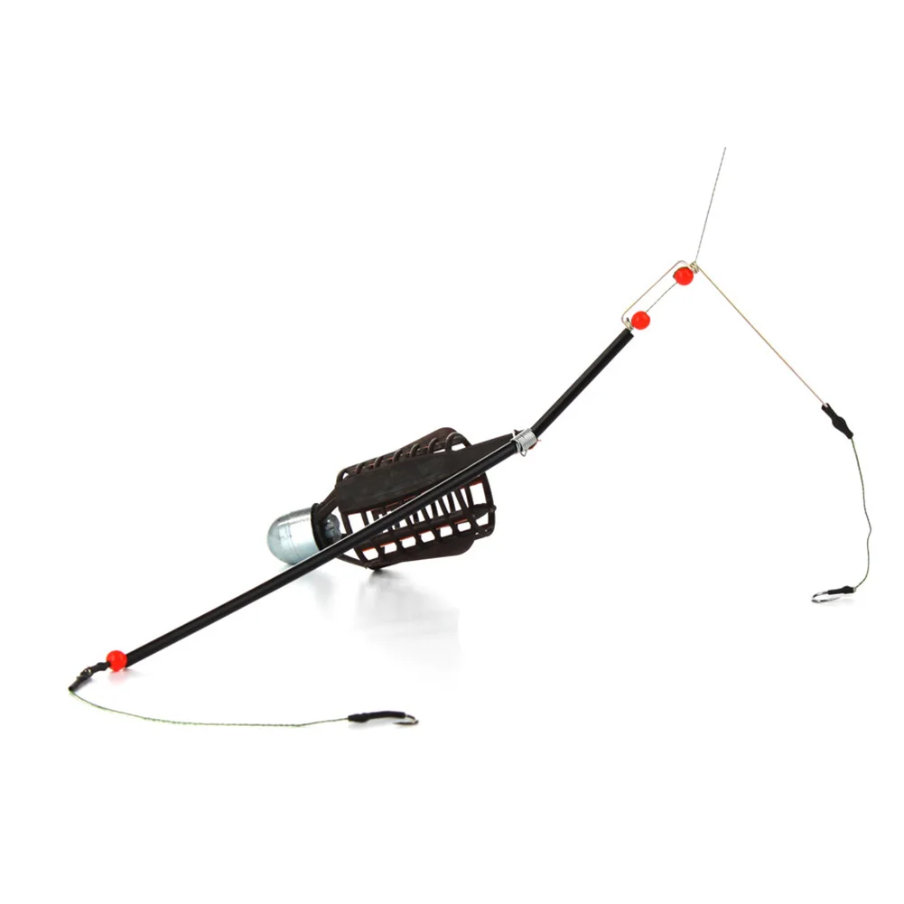 

Terminal Tackle Bait Cage Plug And Play Practical To Use Black Complete Specifications Convenient PE Line+Metal