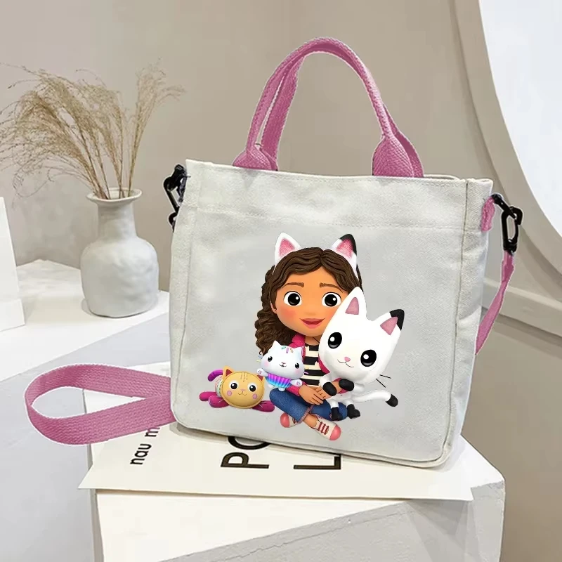 

Gabby Dollhouse Women Shoulder Bag Girl Crossbody Bag Large Capacity Anime Cartoon Graphic Print Handbag Birthday Party Gift