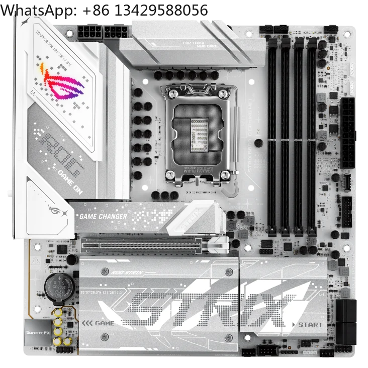 

ASUS ROG STRIX B860-G GAMING WIFI 4 X DIMM Slots Max. 256GB DDR5 Intel B860 Chipset
