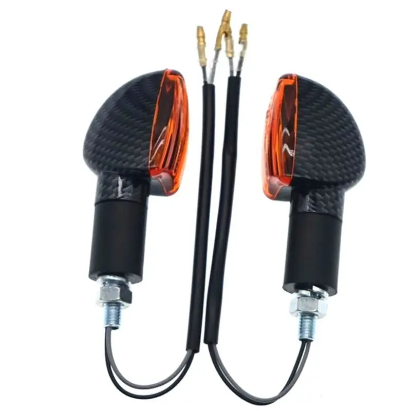AB61-Universal Dynamic Turn Signal Motorcycle Flash Light 12V 0.48W 8 LED Indicator Lamp