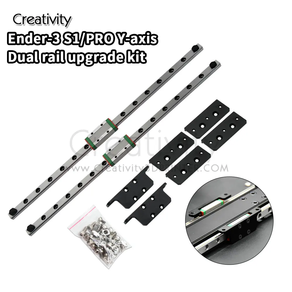 Ender 3/V2/PRO/Ender3 S1/Ender 3V3 SE Dual Y Axis Linear Rail Upgrade kit  X Axis Upgrade kit For Ender 3/V2 3d printer Kit