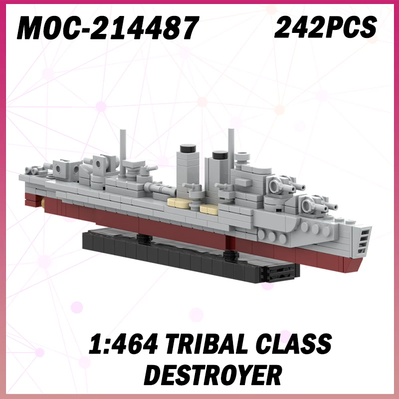 

242 шт. MOC-214487 DIY 1:464 этнический класс разрушитель строительный блок модель набор кирпичей креативный подарок снятие стресса украшение рабочего стола