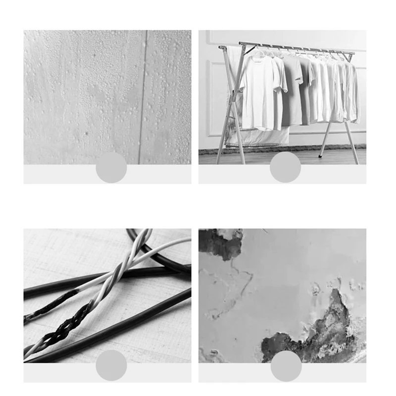 مزيل رطوبة صغير مقاوم للرطوبة ، ماص الرطوبة ، مزيل الرطوبة المنزلي الصغير ، كتم غرفة النوم ، قابس