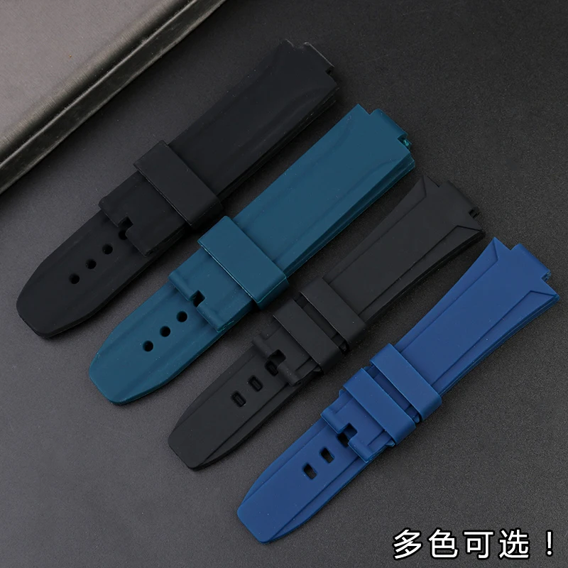 Wasserdicht Sport Silikon Uhr Strap Für Tissot 1853 Super player PRX T137.410/407 Gummi Uhr Band Männlichen Interface 12mm Männer