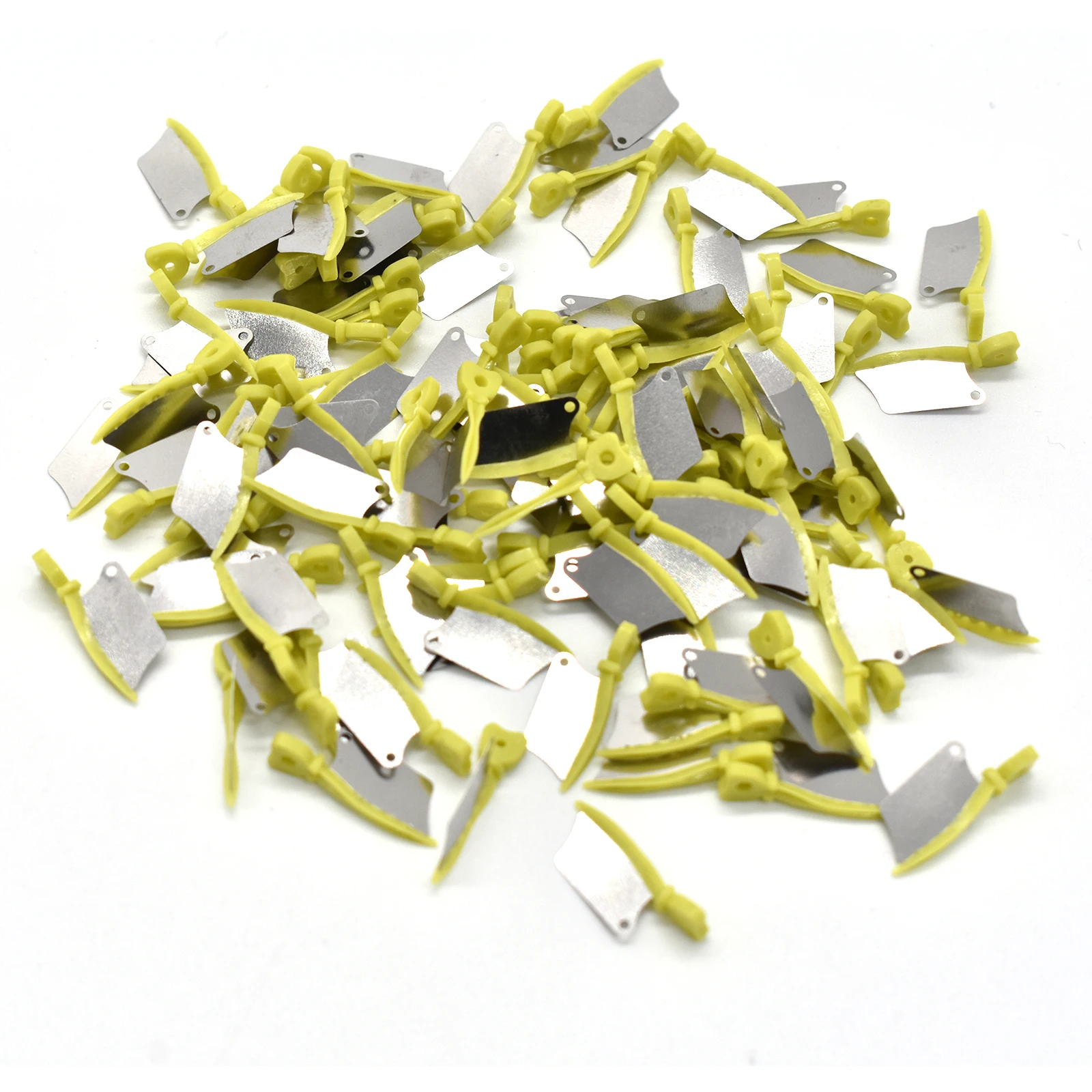 Dental Prime Teeth Interproximal Plastic Wedge Knife With Protection Dental Steel Matrix Material Tools
