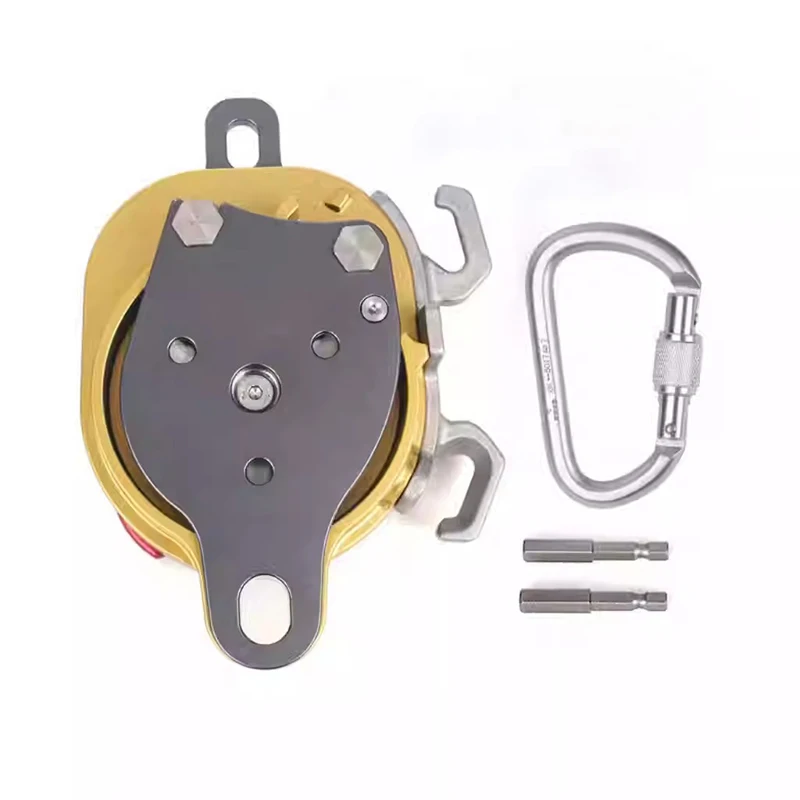 1 шт. новая воздушная работа, электрическая дрель, приводы, шкив CCD/CCR, спусковое устройство, двойная сила, система, односторонний шкив