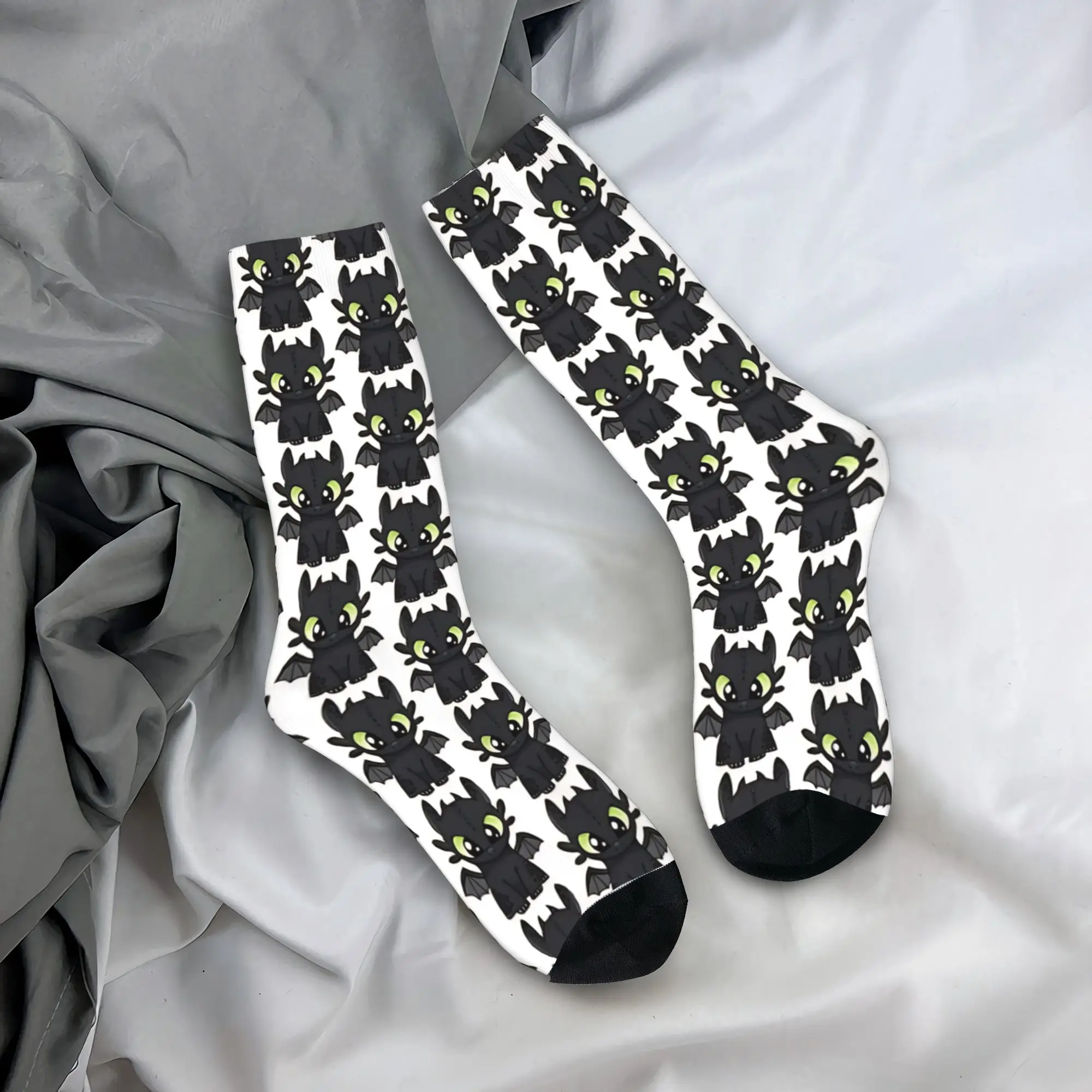 Night Fury    Socks t-Toothlesseed Custom Stockings Anti Skid Couple Socks Breathable Spring Elegant Climbing Socks