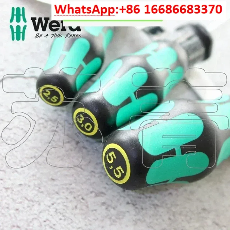 German Wera Vera 335 slot screwdriver for Phoenix terminal blocks 2/2.5/3.0/3.5/4mm