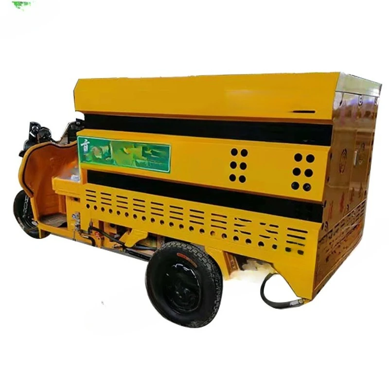 Electric high pressure cleaning truck, spray painting graffiti wall washing truck