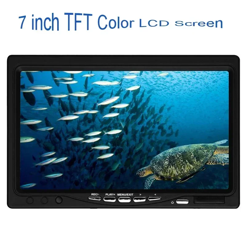 Fish Finder 15m 1000tvl 7 Inch Monitor Underwater Fishing Camera System Used For Underwater Fishing