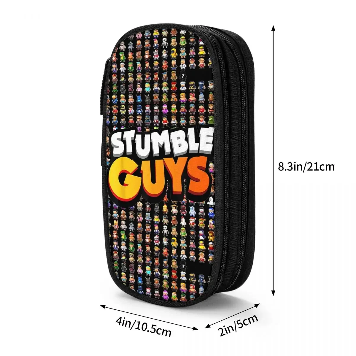 Estuches de lápices creativos Stumble Guys, divertidos estuches de lápices para videojuegos, portalápices, bolsa de almacenamiento para niños, suministros escolares, regalos, papelería