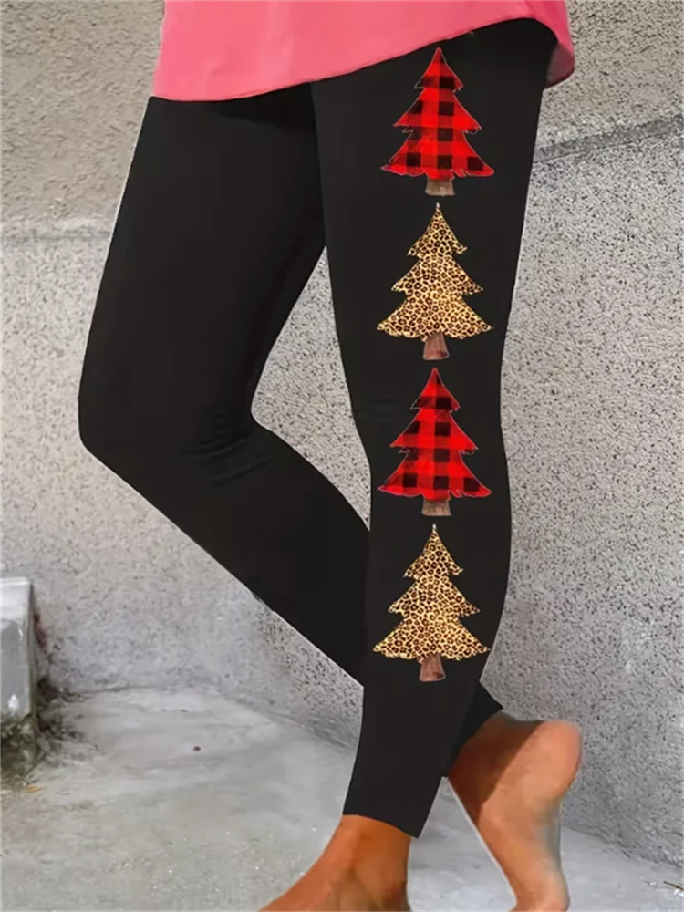 

Women's Leggings christmas leggings Stretchy Slim Tights Sexy Fashion Yoga Pants Trendy Cool Workout Trousers