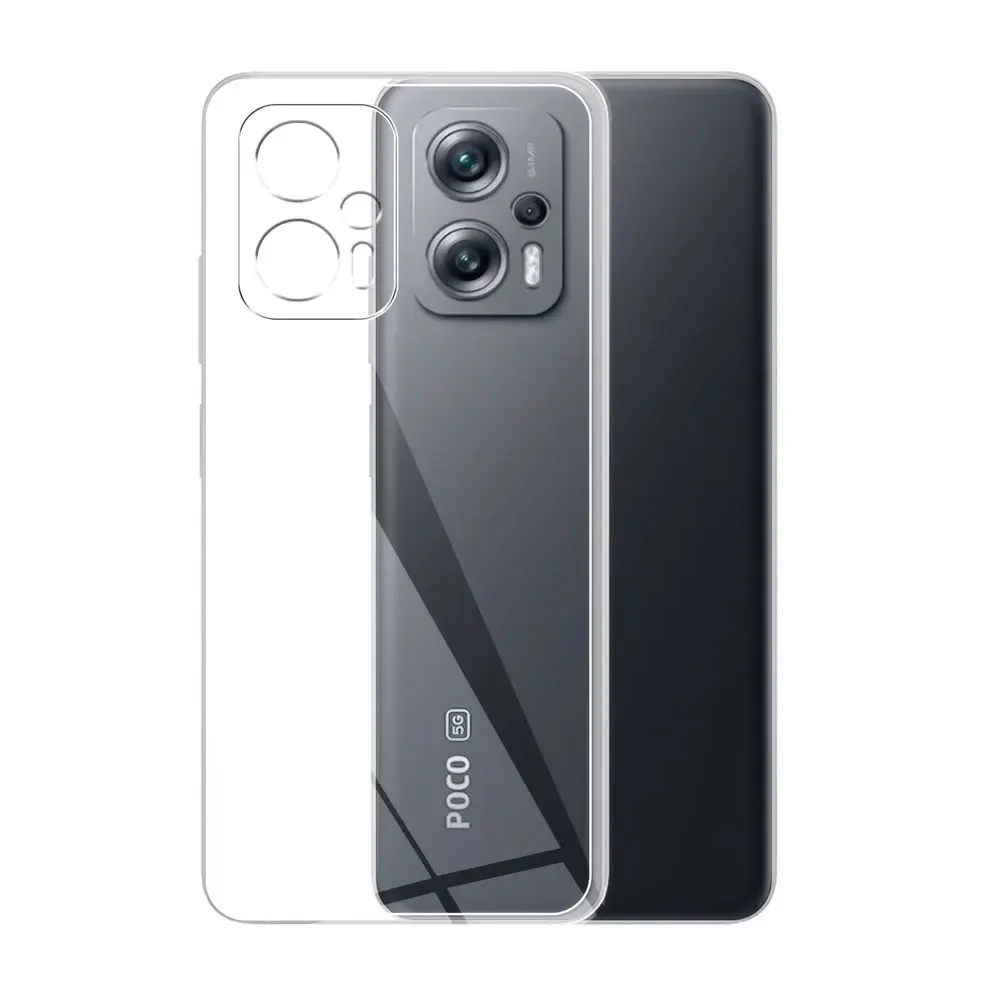 For Xiaomi Poco X4 GT 5G Clear Case Silicon Soft Cover For Poco X4 GT Phone Case For Poco X4 GT Ultra Thin Bumper Funda Coque