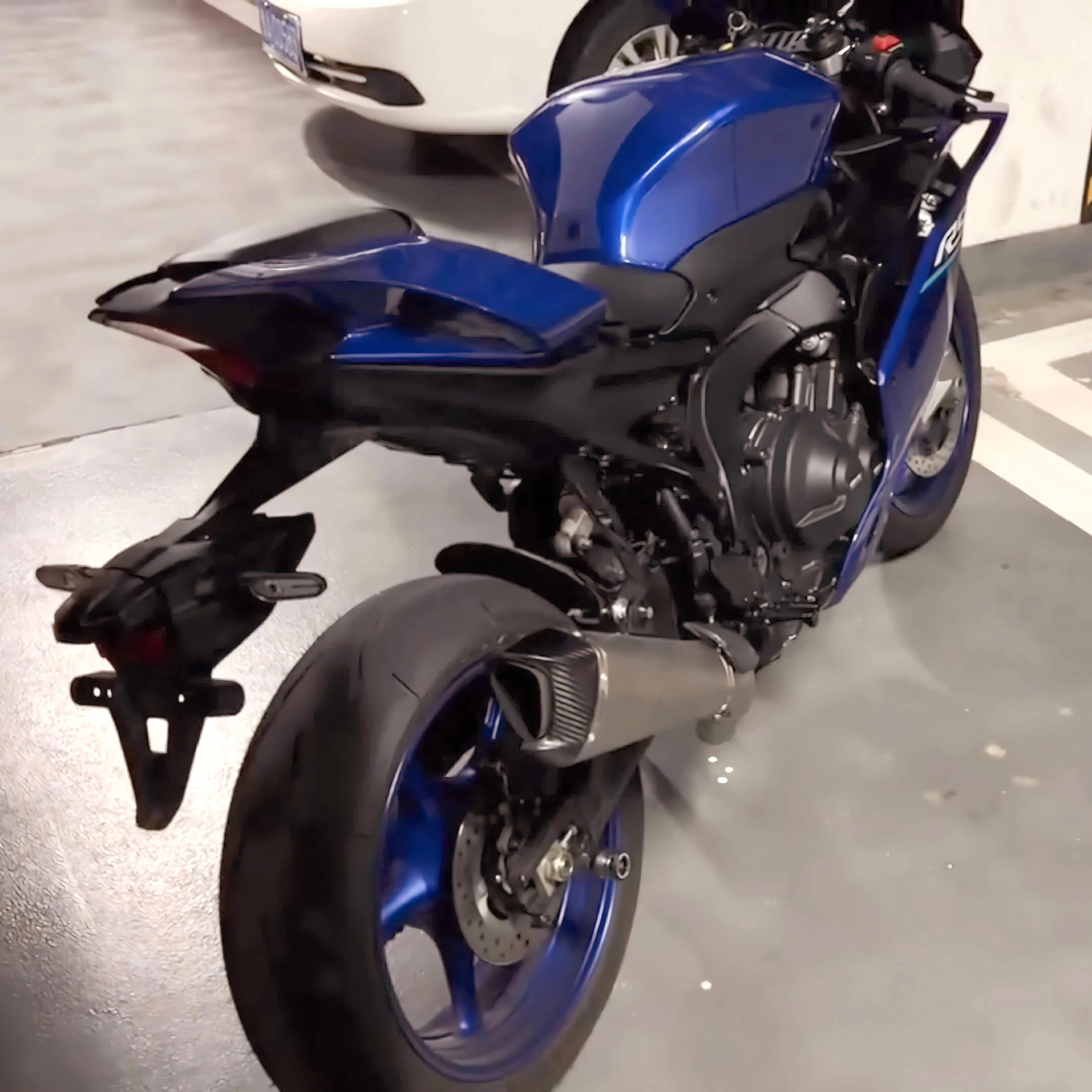 For Yamaha YZF-R9 YZF R9 2025-2026 Motorcycle Rear Fairing Fixed Wing Rear Tail Side Wings Spoiler Winglet Modified Fixed Wings
