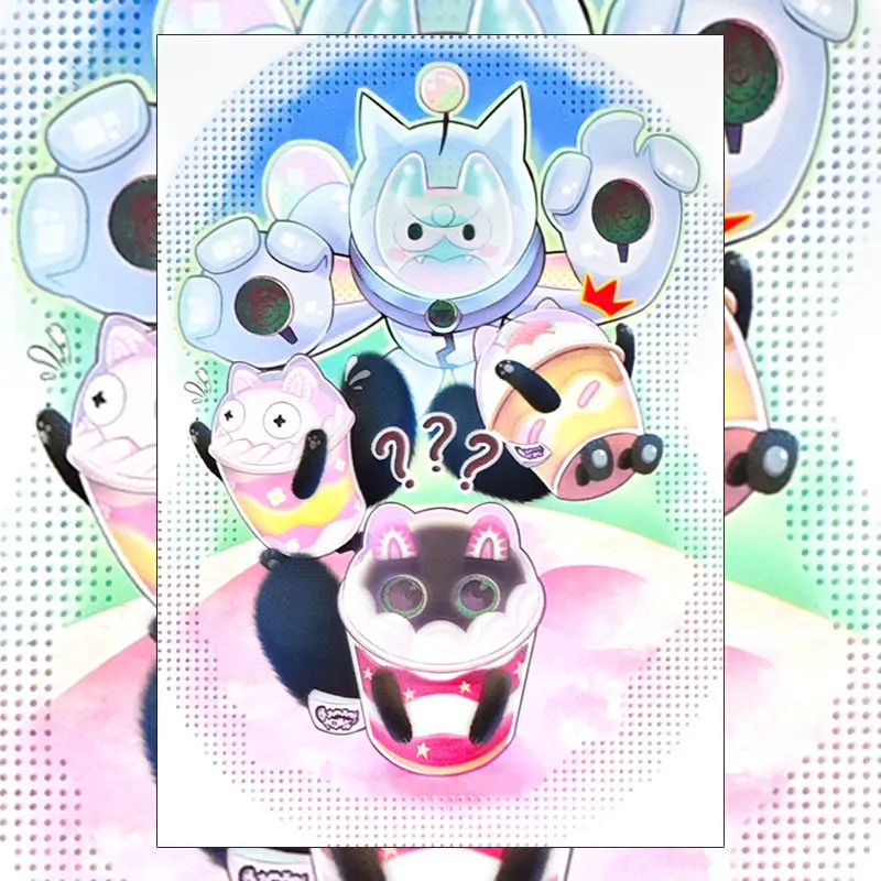 

50pcs/set Yu-Gi-Oh! Cupsy Yummy Way Card Sleeve Anime Game Collection Card Protective Cover Gift Toy 63*90mm