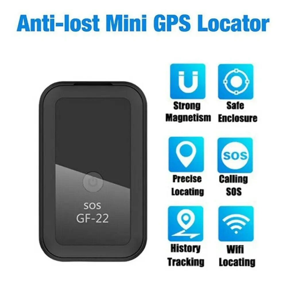 Portable GPS Tracker Mini Magnetic Car Vehicle Voice Rec Locator Real Time Tracking Vibration Alarm Free Tracking