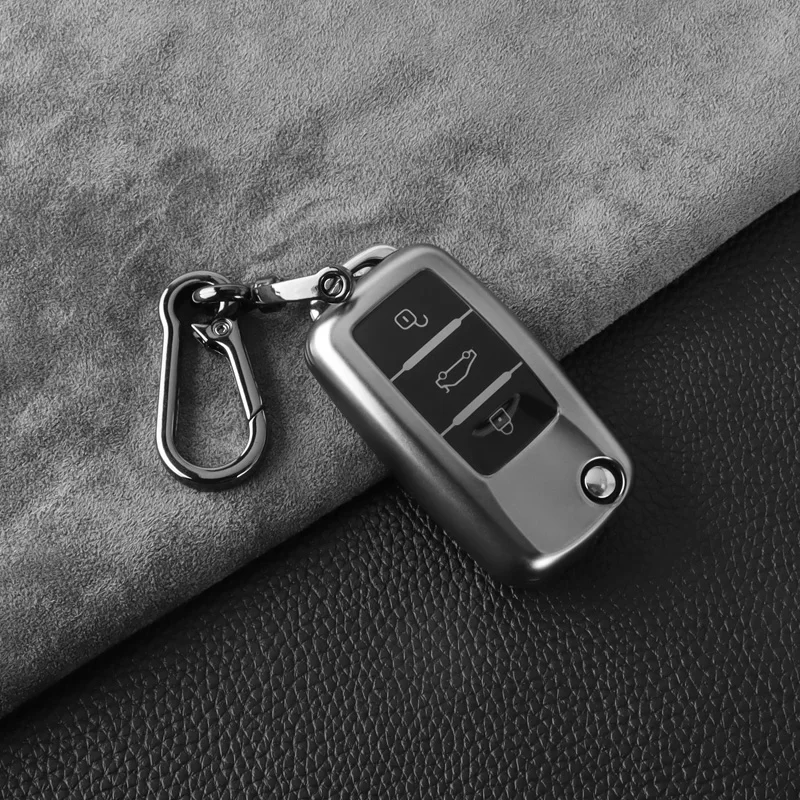 

TPU Car Remote Key Case Cover Shell for VW Volkswagen Polo Tiguan Passat Golf Jetta Lavida Skoda Octavia Protector Accessories