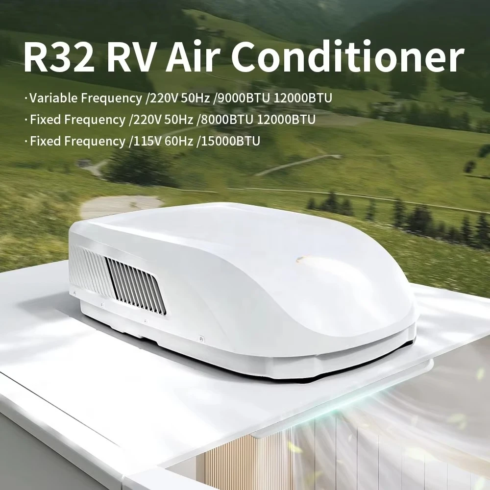 Оригинальный производитель 115 В R410a RV кондиционер система быстрого охлаждения и обогрева для дома на колесах кемпер автомобиля на крыше потолка переменного тока