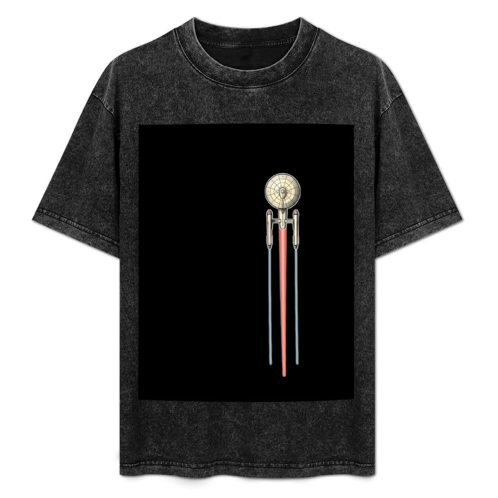 

USS Enterprise Star Trek 2 T-Shirt T-shirts oversize T-shirts man for a boy clothes for men