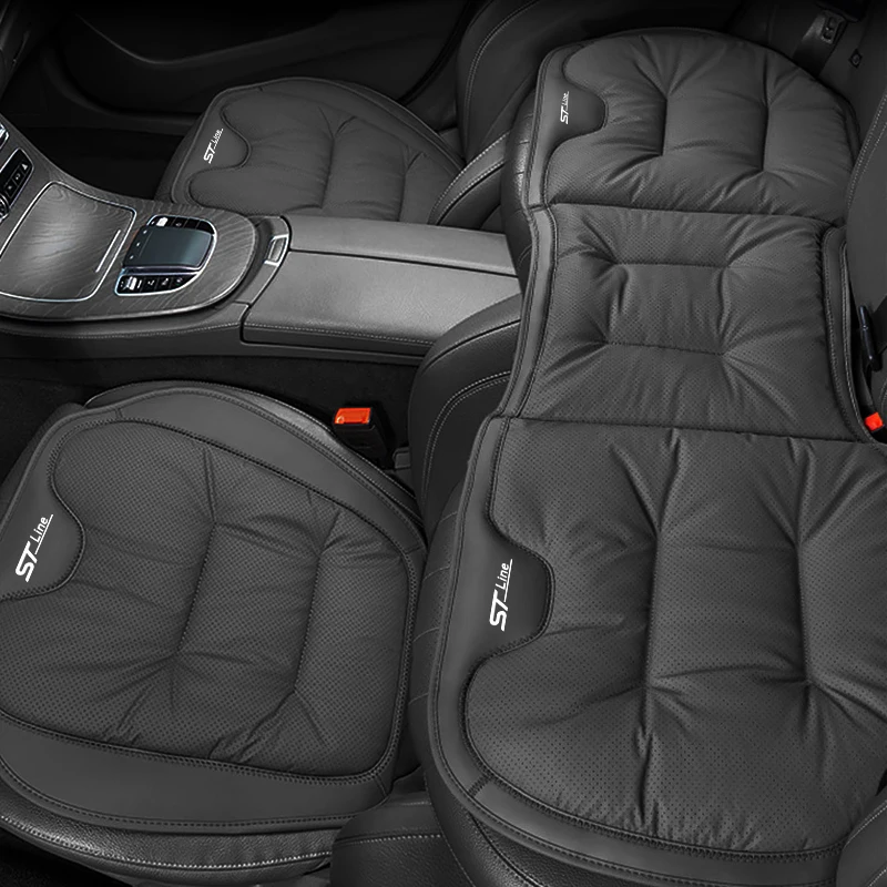 For Ford ST Line Kuga MK3 MK4 S Max Focus Puma Fiesta Car Seat Cushion Breathable Rear Seat Back Cover Universal Four-Season - view 3