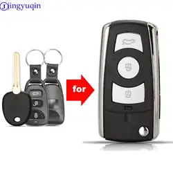 jingyuqin 3/4 Buttons Modified Flip Remote Key Shell Case Cover For Hyundai Elantra Sonata Carens NF 2009 For KIA LOTZE 2006