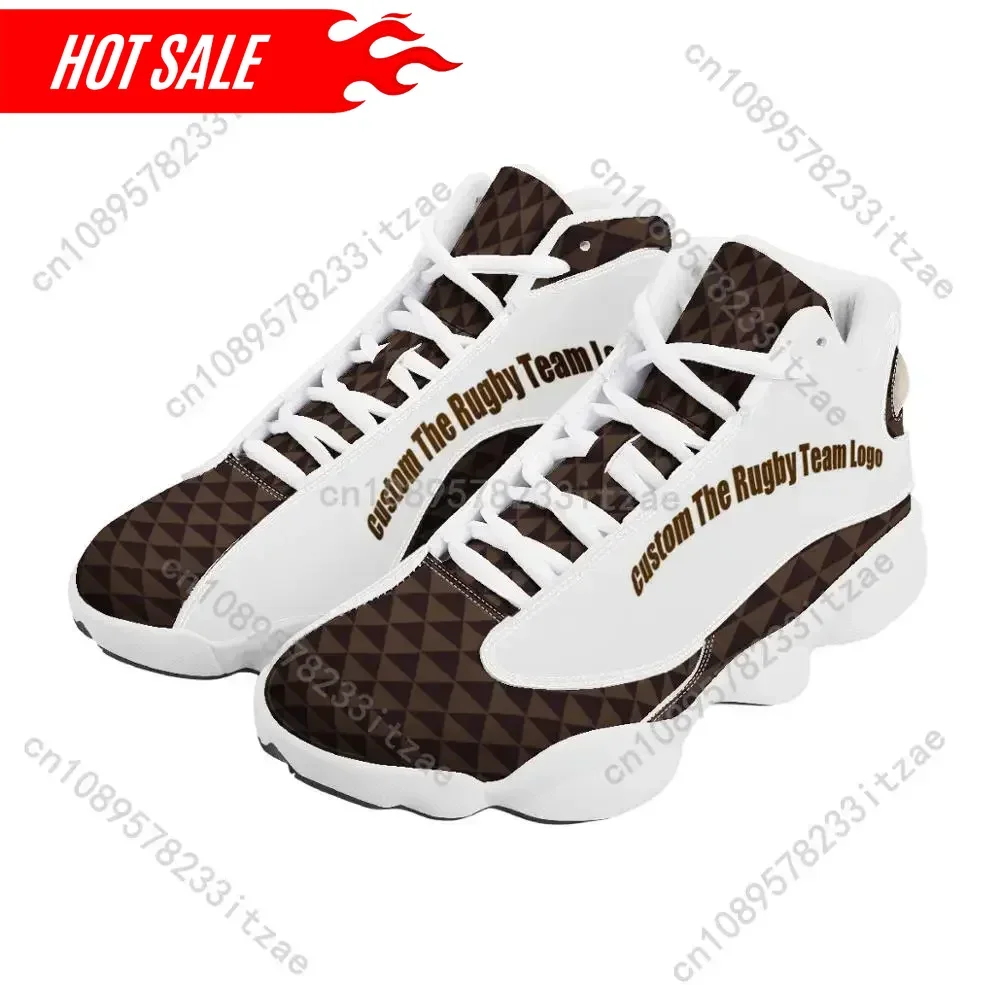 تصميم جديد بولينيزيا ساموا القبلية نمط الصبي أحذية رياضية الاحذية مخصص الكرة الرياضية فريق شعار الرجال كرة السلة الأحذية الرياضية #3