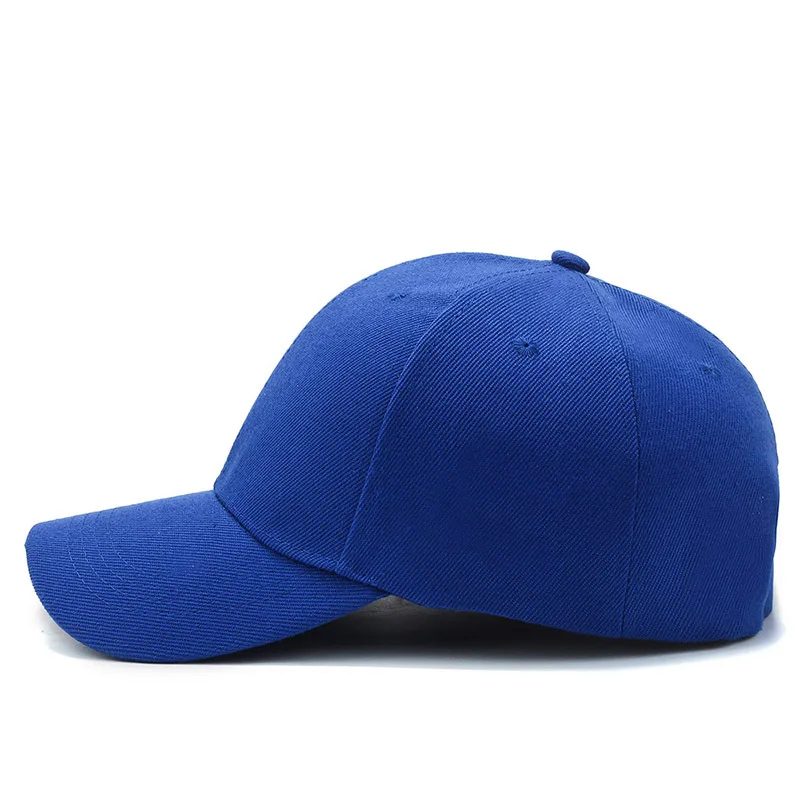 Boné Unissex Casual Liso Ajustável com Fecho Snapback para Mulheres e Homens, Boné Hip Hop, Boné Estilo Street Dad