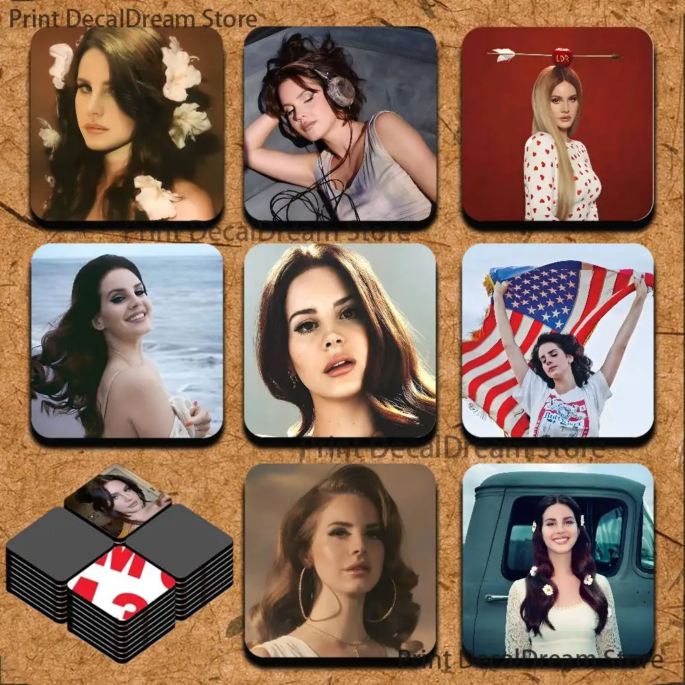 

L-Lana D-Del R-Rey Sublimation Magnet Cartoon Anime CuteFridge Magnets Personalized Sublimation Products for Kitchen