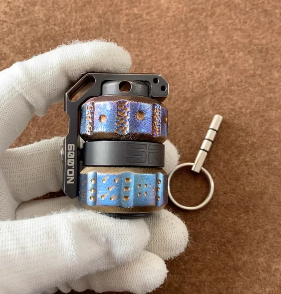USED EDC Star trace edc srg07 fingertip gyroscope Decompression toys