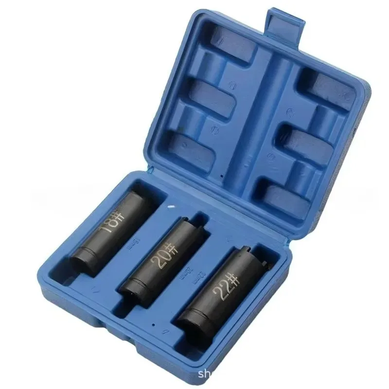 

New for Motorcycle Repair Wrench Tool Starter Disk Removal Tool Motorcycle Clutch Nut Removal 3 PCS Four-claw Sleeve 18mm 20