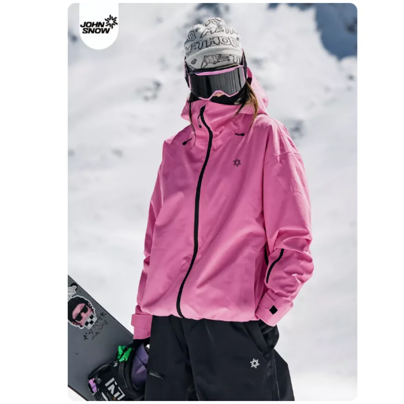 JOHN SNOW Snowboard Jacket Pants Female Tracksuit Mountain Skiing Suites Winter Women Men Snow Suits Sports Waterproof  Ski Sets