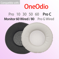 Earpads for OneOdio Pro 10 30 50 60 Headphones Monitor 60 80 Ear Cushions Pro C / G Wired Headset Pad Covers Replacement