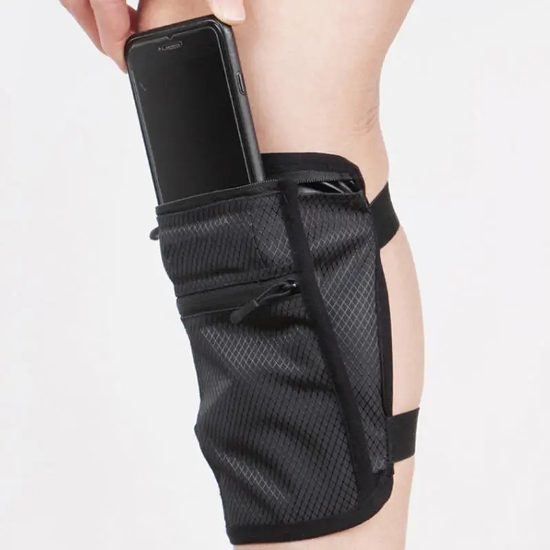 Outdoor Sports Shockproof Mobile Phone Leg Bag Men Women Running Fitness Anti Slip Run Bag Waterproof Multifunctional Sports Bag