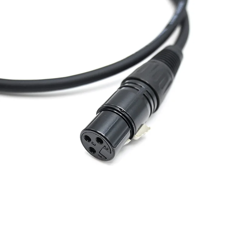 كابل DMX Turnaround 3 دبوس ذكر إلى 5 دبوس أنثى، 3Pin أنثى إلى 5Pin ذكر XLR DJ محول كابل محول لإضاءة المسرح