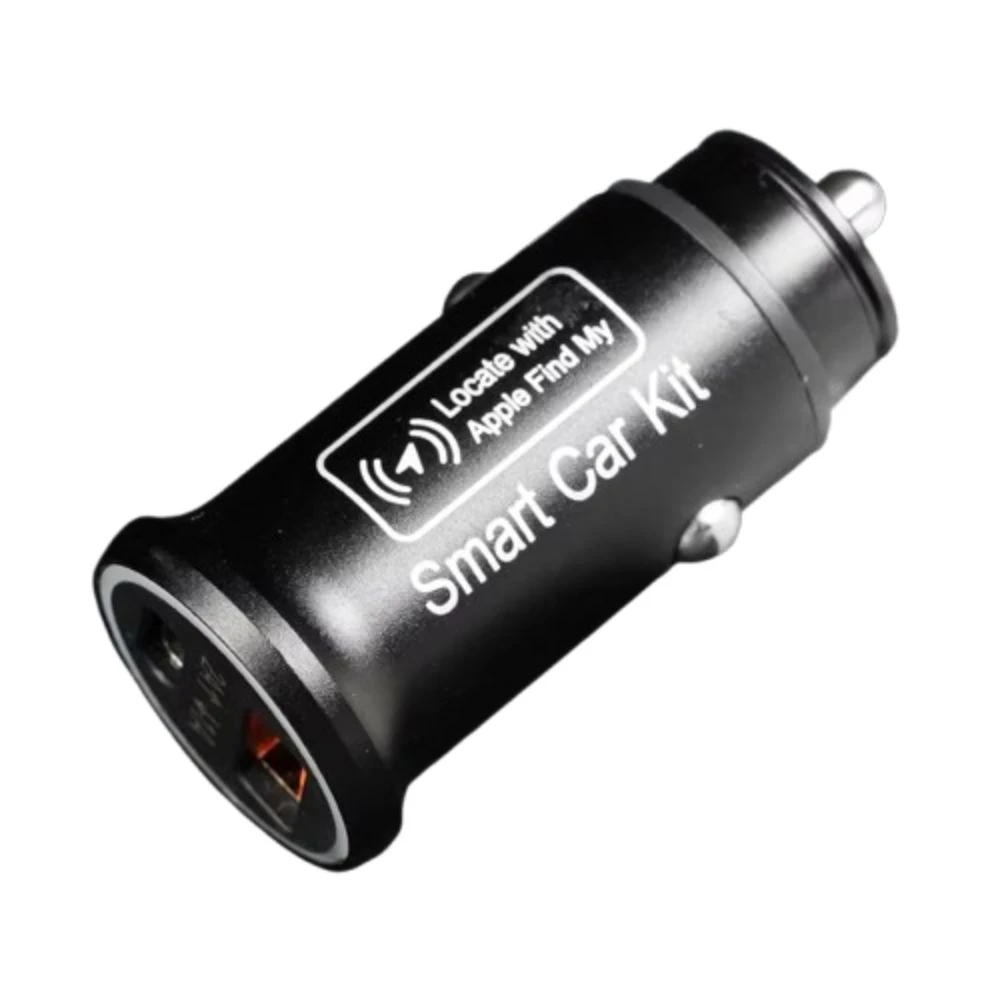 

Двухпортовое автомобильное зарядное устройство 2 в 1, адаптер USB Type-C, быстрая зарядка, GPS, автомобильный локатор, трекер, точный автомобильный трекер Plug and Play