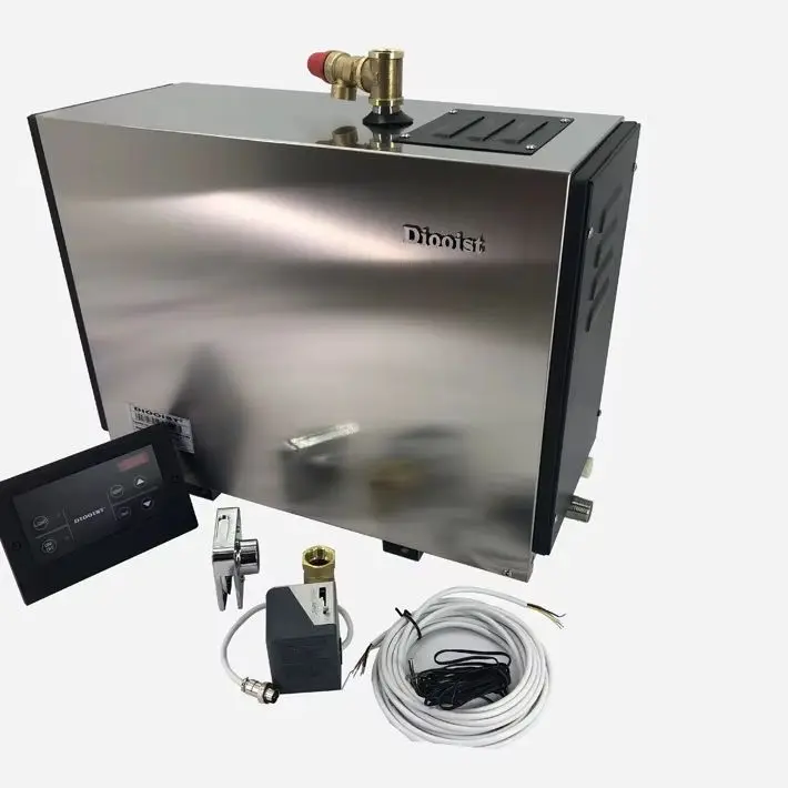 

Новый парогенератор из нержавеющей стали, 4,5 кВт, паровая машина для сауны, оборудование для пропаривания пота DON-45