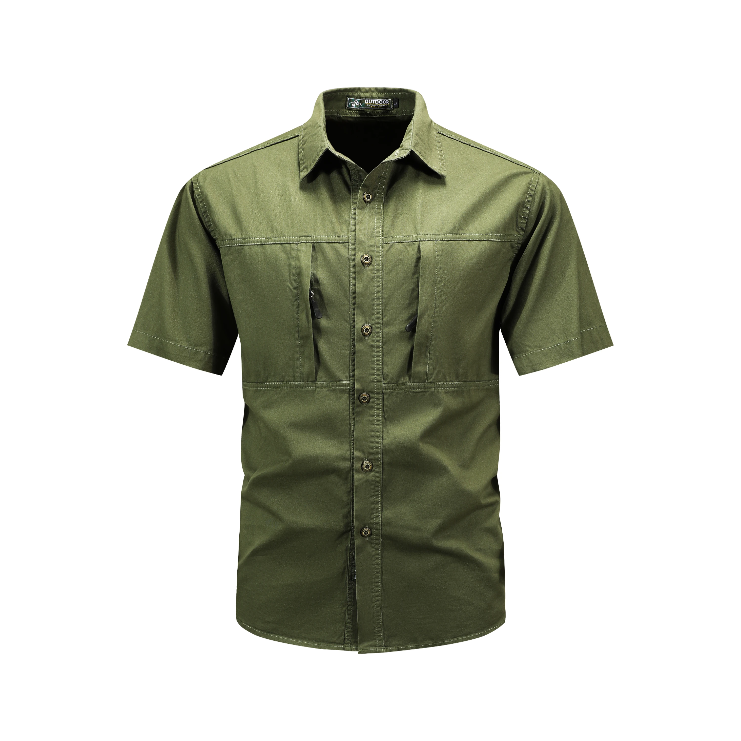 

Men Fishing Shirt Short Sleeve Camping Hiking Shirts Quick Dry Combat Hunting Shirt Tactical Militray Shirts Climbing Clothes 5X