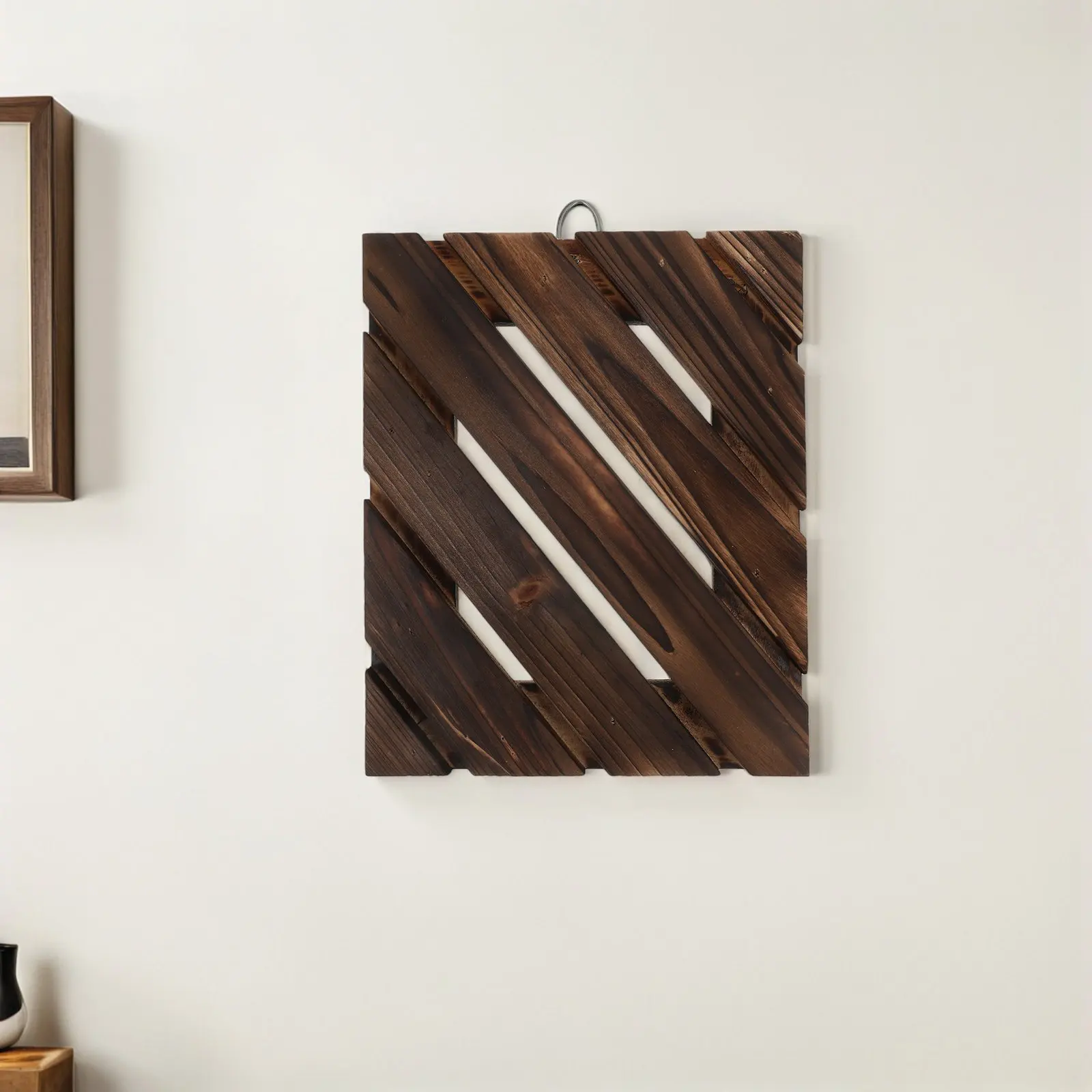 

Доска для крепления растений Fern 25x30 см, деревянная, в деревенском стиле, настенный кашпо для дома, вертикальный настенный декор, легко сделать своими руками, для гостиной