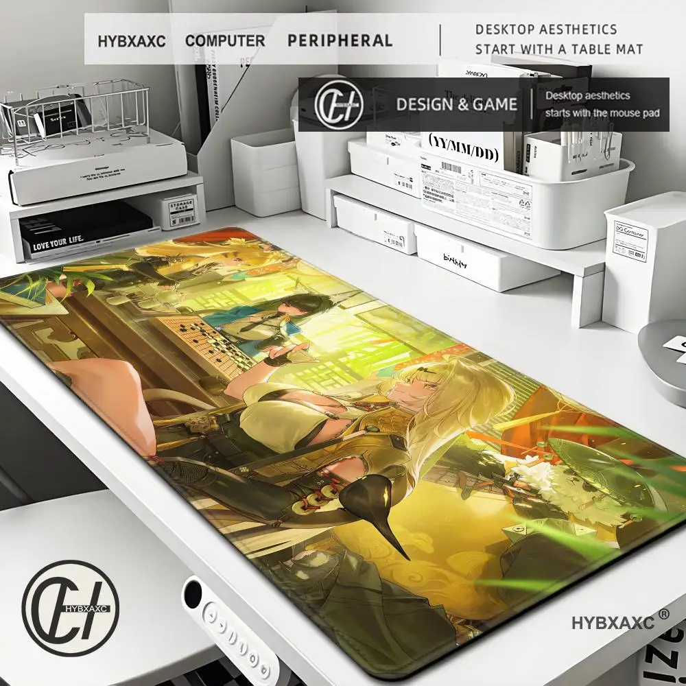 

ZZZ Yixuan Mouse Pad Gaming ZZZERO Desk Pad Zenless Zone Zero Keyboard Desk Mats XXL Anime Girls Mousepad Pc Gaming Accessories