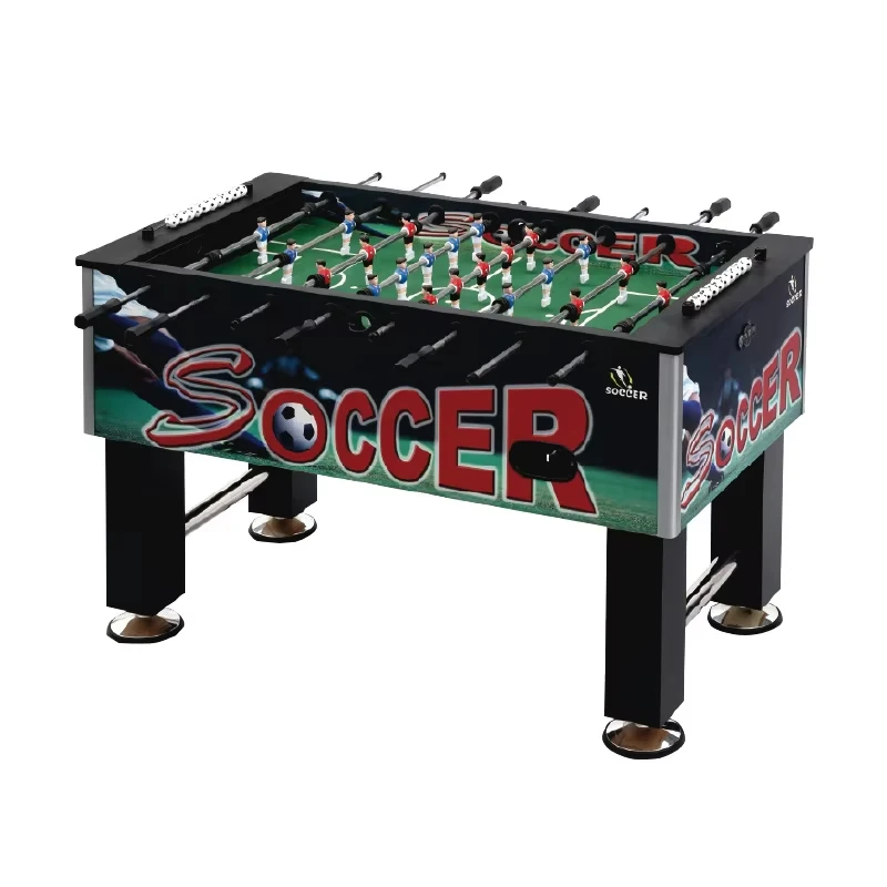 

Wholesale 48\" MDF Indoor Arcade Soccer Table Game Professional 8 High Strength Rods Engineered Wood Player Type