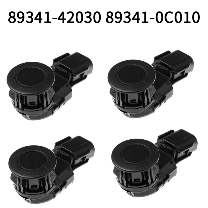 

4Pcs Park Sensor Accessories For Toyota RAV4 Tacoma 2013-2016 89341-42030 89341-0C010 89341-42010