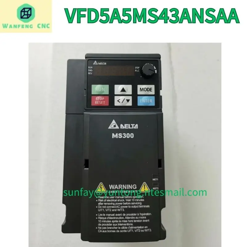 

Б/у VFD5A5MS43ANSAA преобразователь частоты 2.2KW тест ОК Быстрая доставка