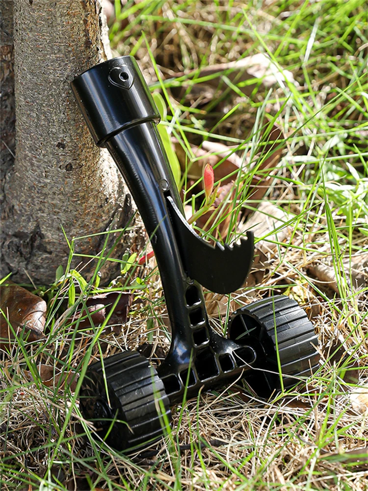 

Rolling Weeder Head,Rolling Weed Remover With Stand-Up Root Extractor Clamp,Weeding Head Grass Remover Tool Attachment No Handle