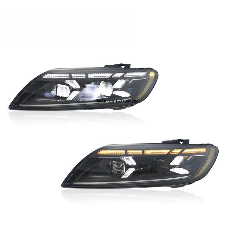 

1 Unit LED Headlights Car Accessories for Auto Lighting Systems 06-15 Q7 Headlight Assembly Modification Q8
