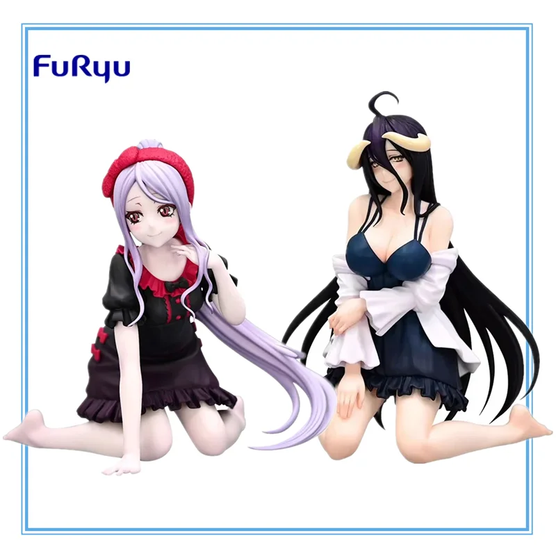 in stock FuRyu Noodle Stopper OVERLORD Albedo Shalltear Bloodfallen Room Wear Ver. PVC Anime Action Figure Model Collection Toy