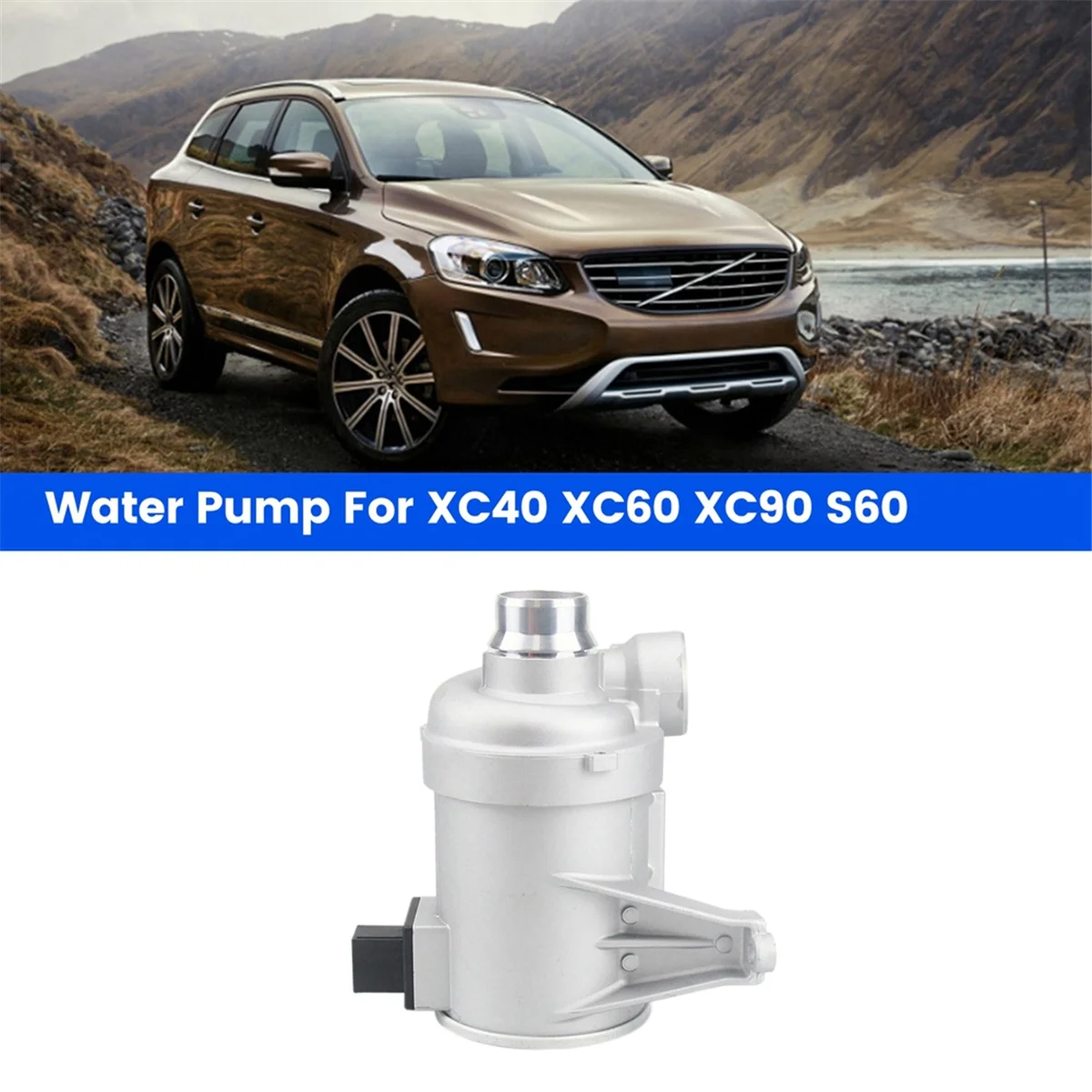 Car Water Pump for Volvo XC40 XC60 XC90 S60 31368715 31368419